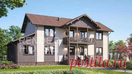 Дом Риверсайд — проекты и строительство под ключ в компании Render House