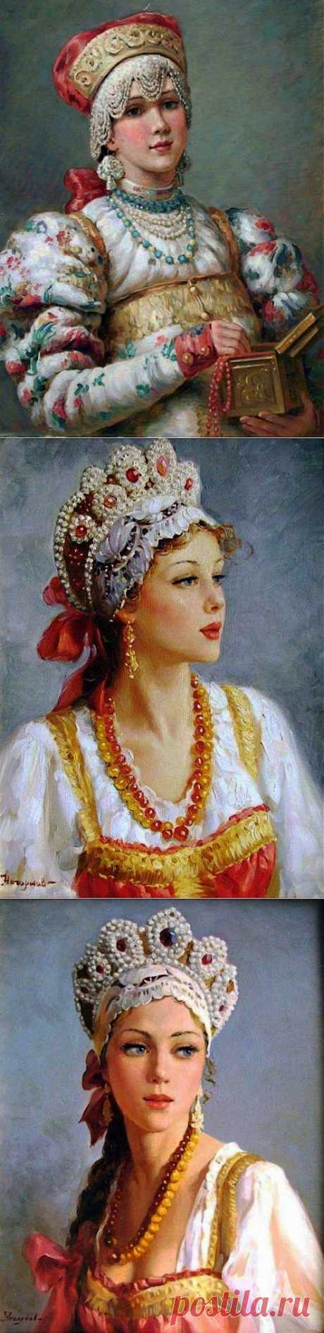 Русские красавицы Владислава Нагорнова..