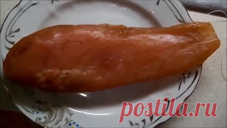 Куриный БАЛЫК. ВЯЛЕНОЕ МЯСО КУРИЦЫ. Очень лёгкий РЕЦЕПТ. Вяленое Куриное Филе БЕЗ Химии [Low, 360p]