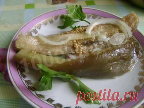 Маринованные баклажаны рецепт с фото пошагово - 1000.menu
