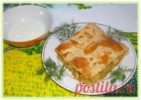 Кулебяка с капустой и яйцом / Конкурс дачных рецептов / 7dach.ru