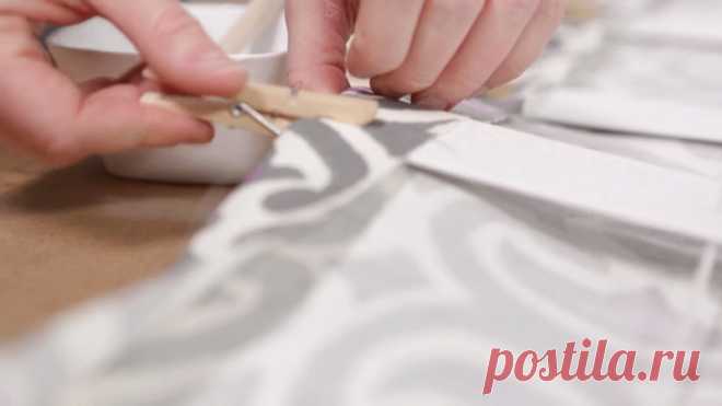 Римские шторы из жалюзи