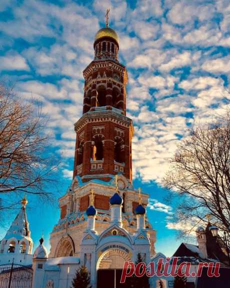 Иоанно-Богословский монастырь, Рязанская область, село Пощупово. 
автор фото: s.leonovaprytkova