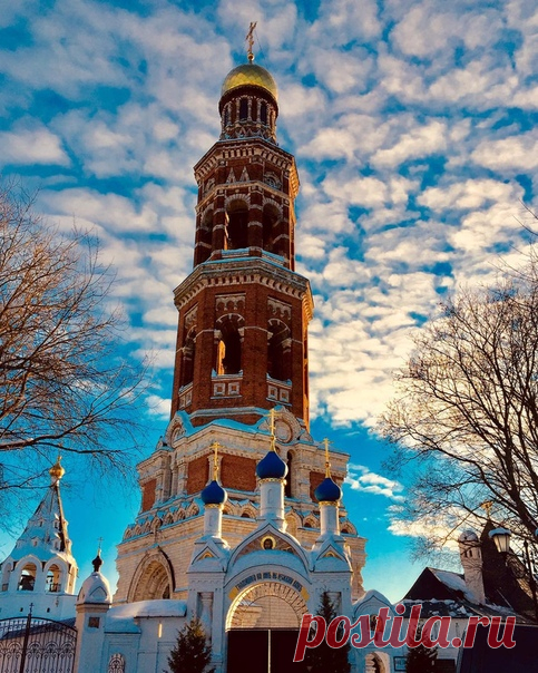 Иоанно-Богословский монастырь, Рязанская область, село Пощупово. 
автор фото: s.leonovaprytkova