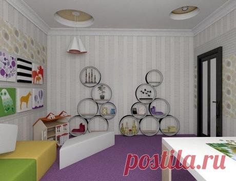 Полочки в кружочках