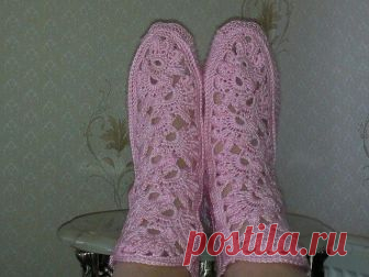 Такие уютные домашние носочки