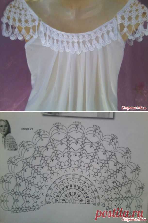 . Обновление маечки!!! - Все в ажуре... (вязание крючком) - Страна Мам