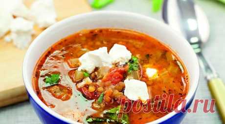Греческий суп из чечевицы. Пошаговый рецепт с фото на Gastronom.ru