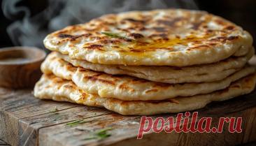 Татарская хрустящая лепешка: готовим самую простую и вкусную катламу! | NEWS.ru | Дзен