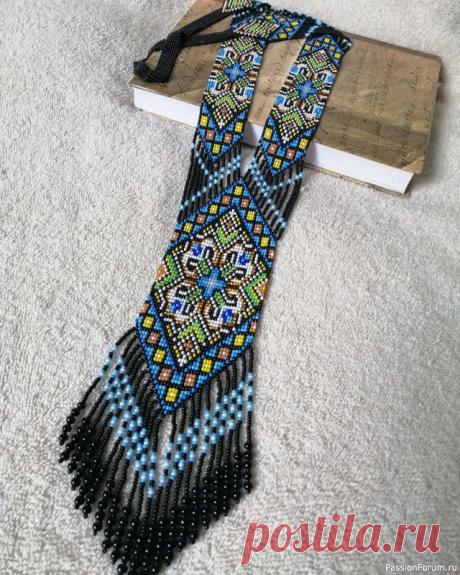 Гердан "Весны нам в душе" | Бисер. Работы пользователей