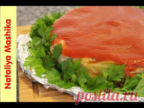КАПУСТНЫЙ ТОРТ "ЛЕНИВЫЕ ГОЛУБЦЫ"  . LAZY CABBAGE ROLLS CAKE