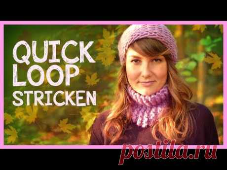 Quick Loop stricken für Anfänger *We Are Knitters Set*