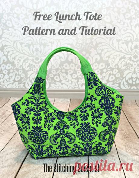 Lunch Tote with Free Pattern | The Stitching Scientist