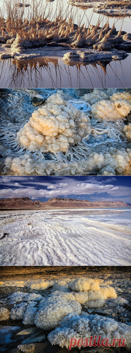 Соляные скульптуры Мёртвого моря, которые заставляют замирать от восторга
