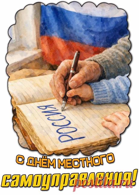 Поздравляем с днём местного самоуправления, желаем высоких целей и их успешной реализации, сплочённой команды соратников и достойных достижений. Открытки на День местного самоуправления!