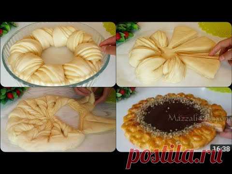 РЕЦЕПТ ТОП 4 ПИРОГА /КАК КРАСИВО УКРАСИТЬ ПИРОГИ/ КРАСИВЫЕ ПИРОГИ.