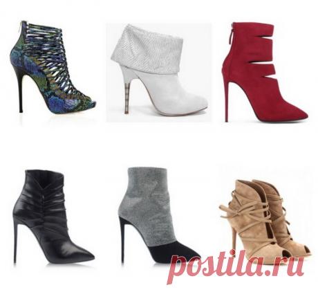 Модные ботильоны на осень 2016