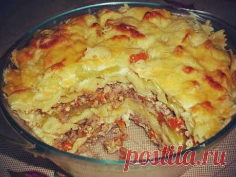 Лучшие кулинарные рецепты: Сытная запеканка