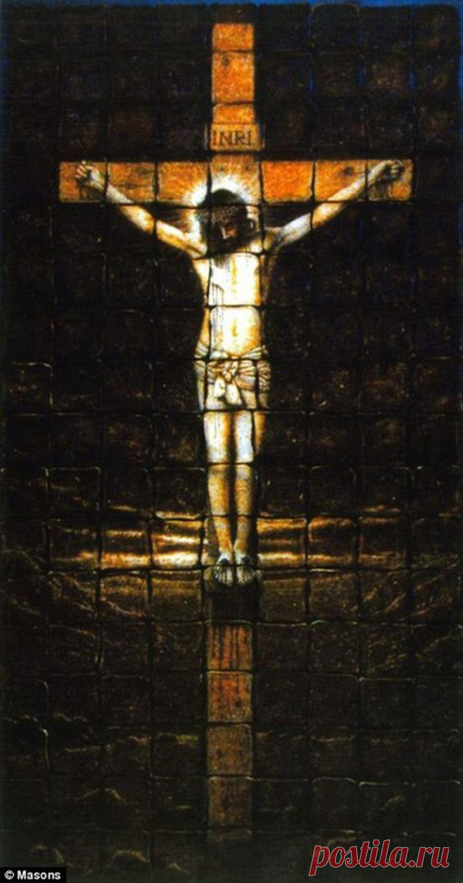 Потрясающая картина Адама Шелдона созданная 153 поцарапанных кусочков хлеба из тостера.