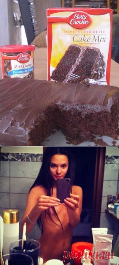 Бисквиты с какао для домашних американских тортов А4 - Pretty Things