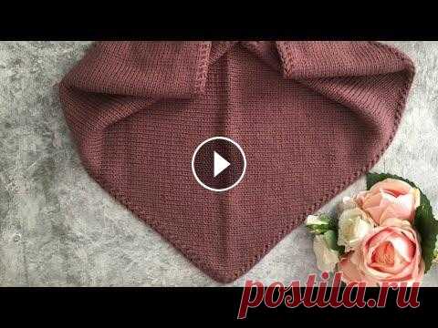 ОЧЕНЬ ПРОСТОЙ,НО КРАСИВЫЙ БАКТУС С ОРИГИНАЛЬНЫМ КРАЕМ. KNITTED HAT ОЧЕНЬ ПРОСТОЙ,НО КРАСИВЫЙ БАКТУС С ОРИГИНАЛЬНЫМ КРАЕМ. KNITTED HAT...