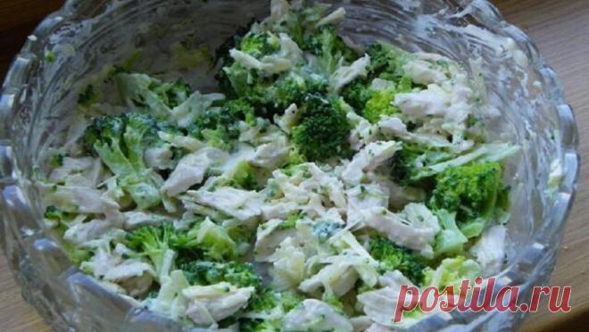 Капуста брокколи: как готовить салатик с вареной курицей » Вкусно и полезно