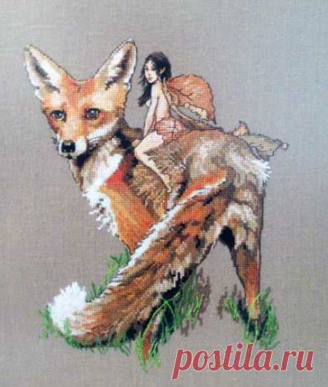 Вышивка &quot;Renard Le Roux&quot; | Скачать схему бесплатно на сайте Stitchart.net