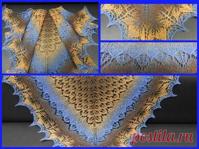 Майская шаль / May Shawl, дизайнер dortik