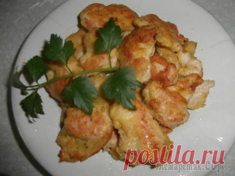 Куриная грудка в кляре
