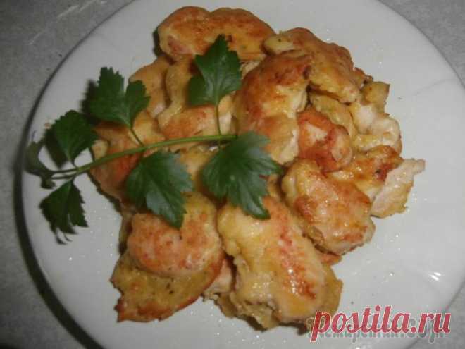 Куриная грудка в кляре