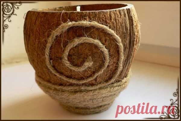 Джутовые и канатные фантазии - Ярмарка Мастеров - ручная работа, handmade