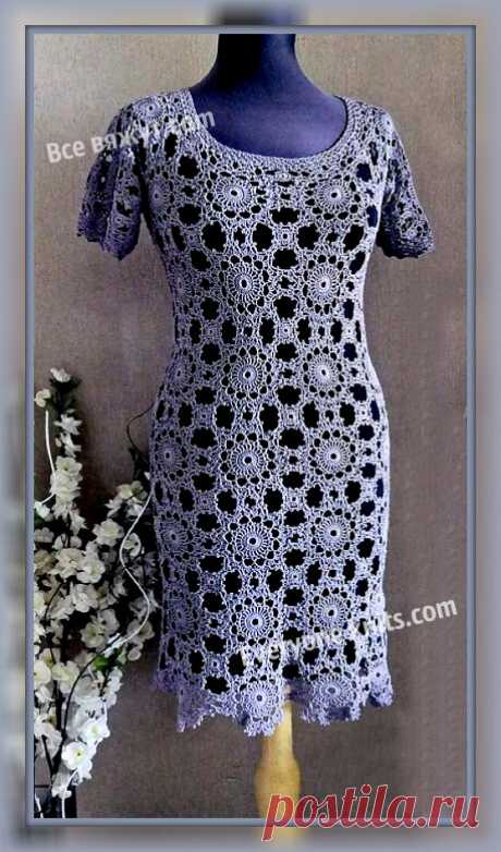 Летние платья крючком. | Все вяжут.сом/Everyone knits.com | Яндекс Дзен