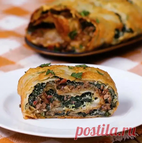 Необычный и вкусный рулет с мясом без теста - БУДЕТ ВКУСНО! - медиаплатформа МирТесен