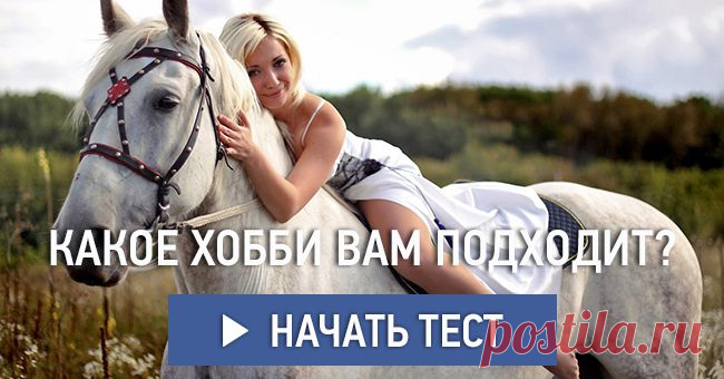 Какое хобби вам подходит?