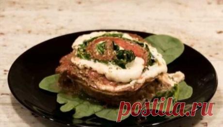 Рулет из говядины в духовке со шпинатом и сыром — Фактор Вкуса