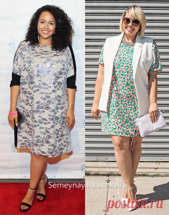 Платья для ПОЛНЫХ (102 фото + 22 правила выбора). | Семейная Кучка