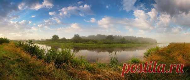 Утро на Немане, Беларусь. Автор фото – Максим Вейзе.