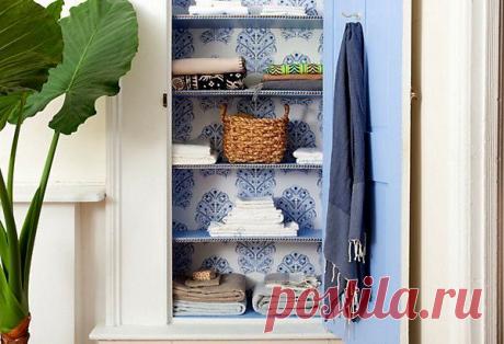 Идеи декорирования стен и предметов мебели обоями | Наш уютный дом