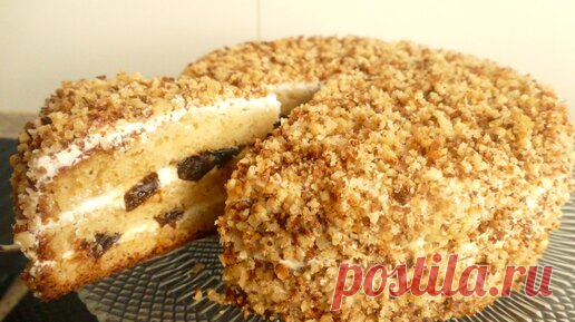 Сметанник на скорую руку для душевного чаепития | Ленивые рецепты с Анной Дашевской | Дзен