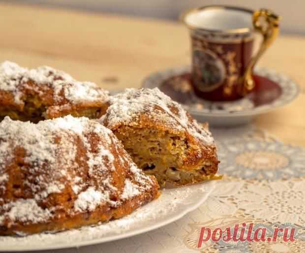 Ароматный тыквенный манник с грецкими орехами: простой рецепт вкусного десерта
