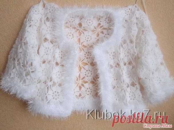 Кофточка к НГ для девочек