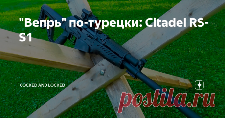 "Вепрь" по-турецки: Citadel RS-S1 Популярность гладкоствольных "калашоидов" в мире не уменьшается, а с освобождением самого "вкусного" американского рынка от российских производителей их не начал производить разве что ленивый. Если же говорить о конкретном экземпляре, то здесь примечательно то, что турки решили выпустить свой вариант не "Сайги", как обычно, а гораздо более удачного "Вепря" под тот же калибр.