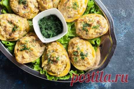 Картофель, фаршированный сельдью - О Да Еда! Вкусно!
