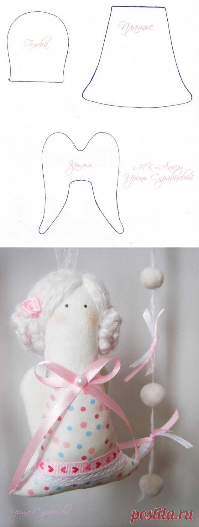 Ангелочки-подвески для праздничного декора.  - ручная работа, handmade
