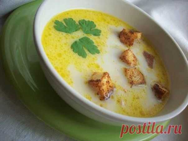 Вкусный супчик из плавленных сырков