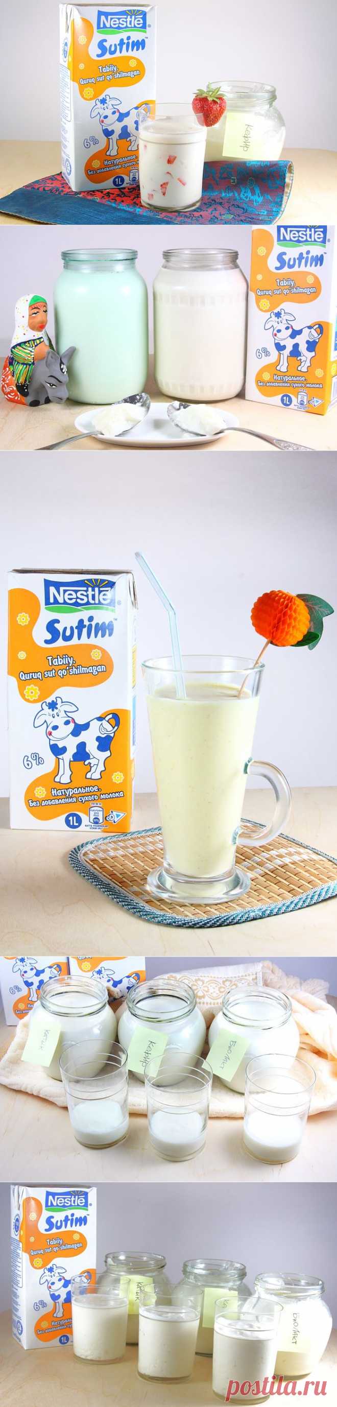 Рецепт №32: От катыка до сузьмы. Превращения молока Nestlé Sutim 6% / Gurmaniya.uz — сообщество гурманов