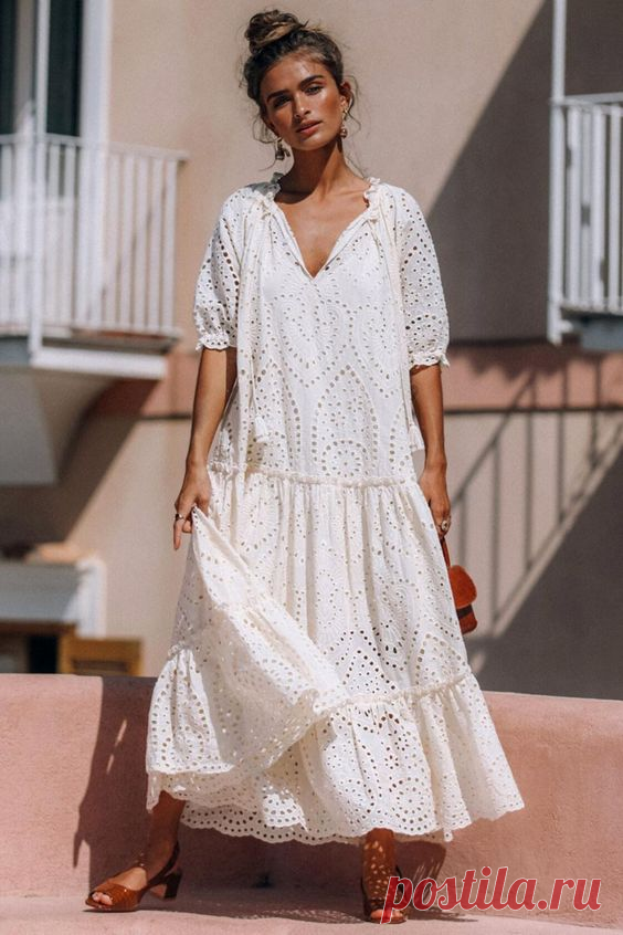 Стильные модели свободных платьев для летних образов 2020 | Fashion girls | Яндекс Дзен