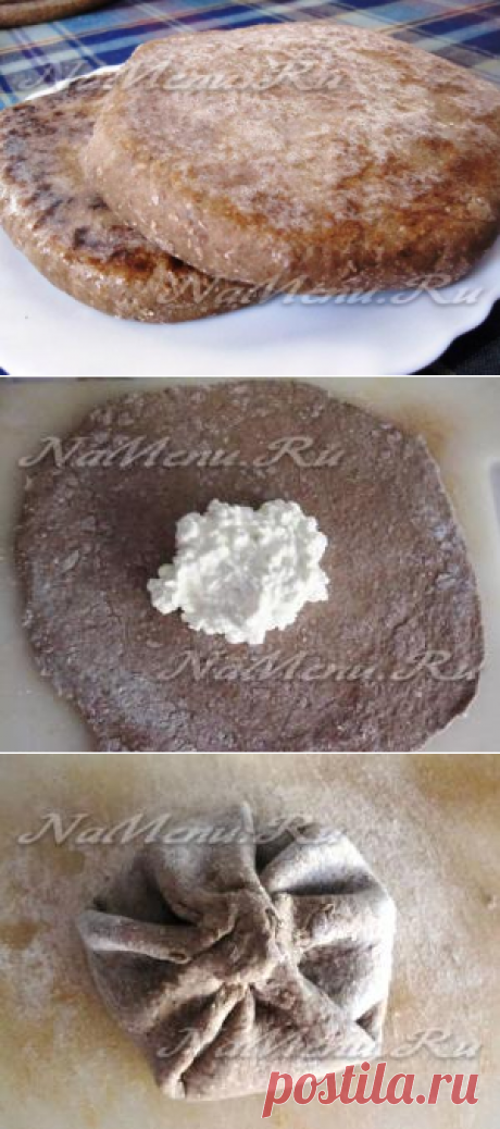 Хлебные лепешки с сыром на сковороде