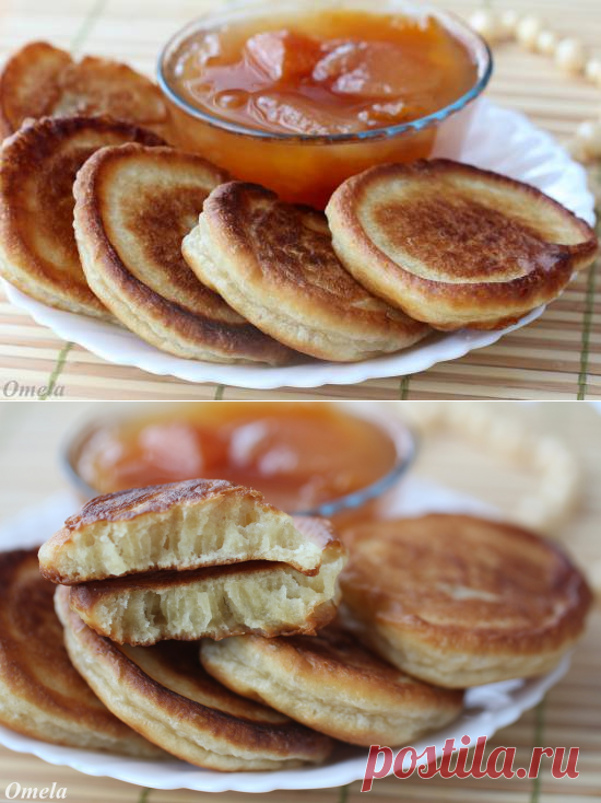 ОЛАДЬИ ЗАВАРНЫЕ (без яиц) - ХЛЕБОПЕЧКА.РУ - рецепты, отзывы, инструкции
Мука 	300 + 30* г
Сметана 20%	200 г
Молоко	200 г
Соль	щепотка
Сахар	2 ст.л.
Сода	1 ч.л.