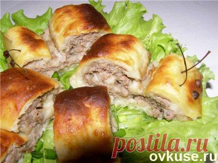 Картофельные улитки с мясным фаршем - Простые рецепты Овкусе.ру